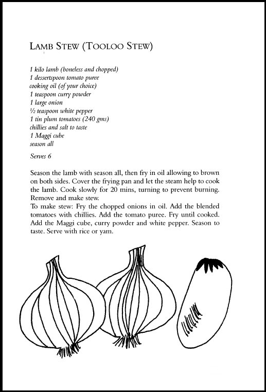 Lamb Stew (Tooloo stew) recipe